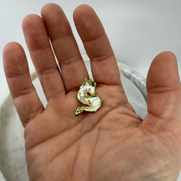 3/$15 Whimsical Dragon Enamel Pin Brooch - Picture 4 of 6